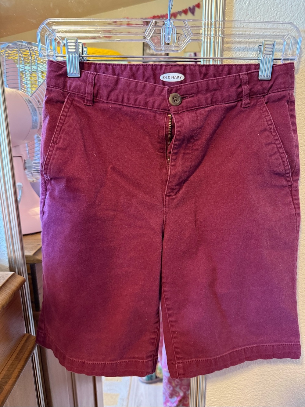 Old Navy Maroon Casual Shorts